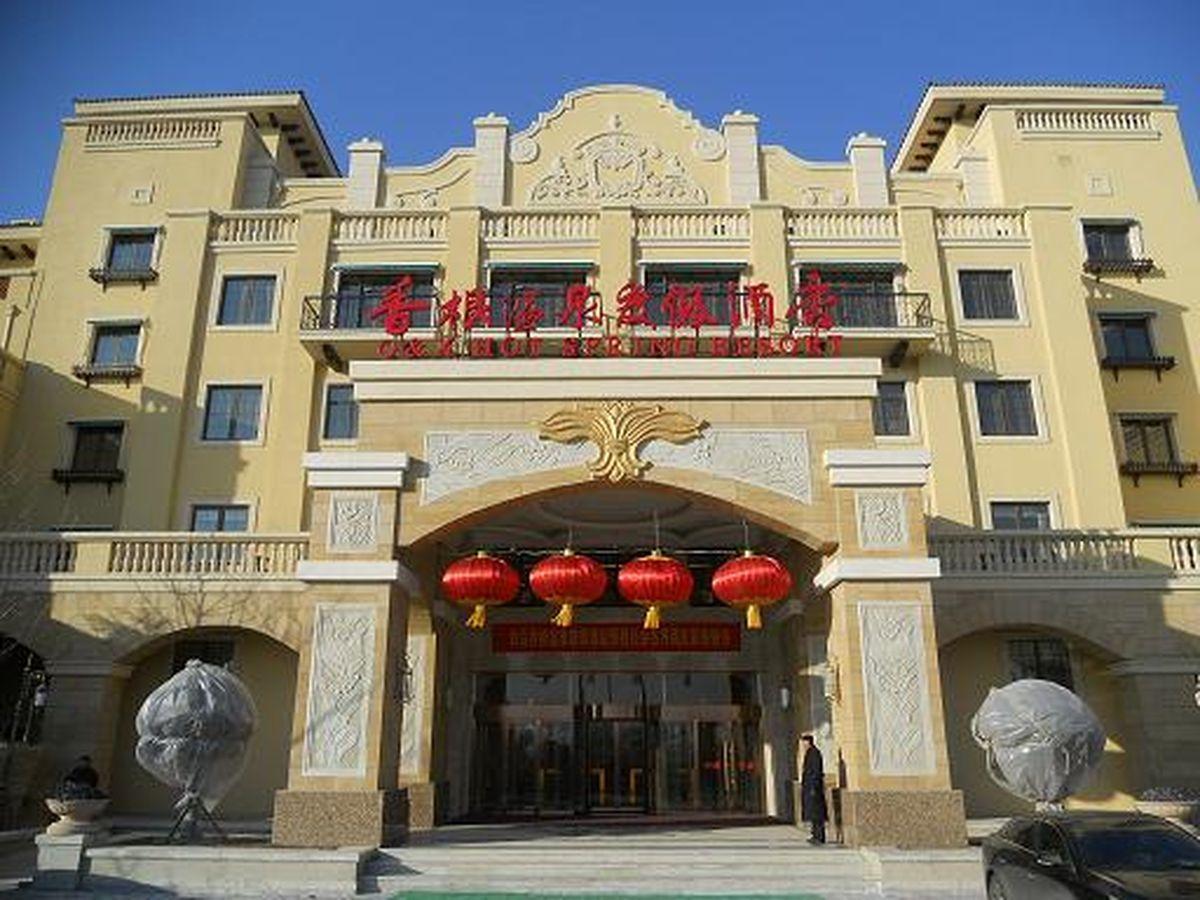 Q And X Hot Spring Resort Qingdao Luaran gambar